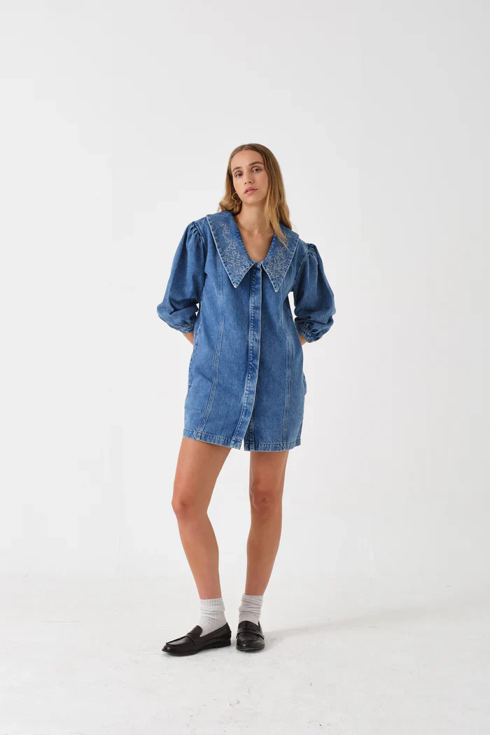 Seventy & Mochi Tilly Dress - Malibu - Image 3