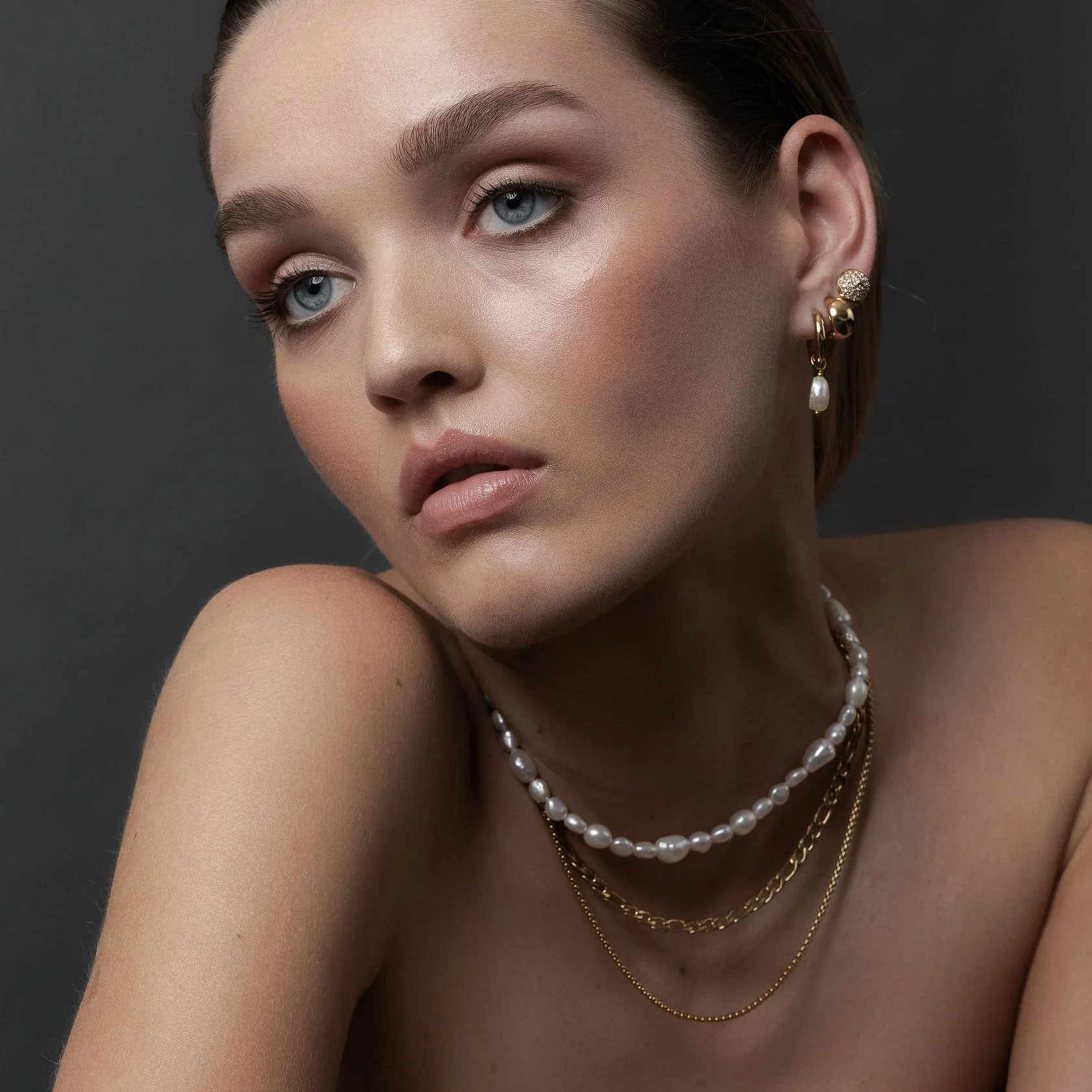 Silk & Steel Allure Necklace - Silver - Image 3