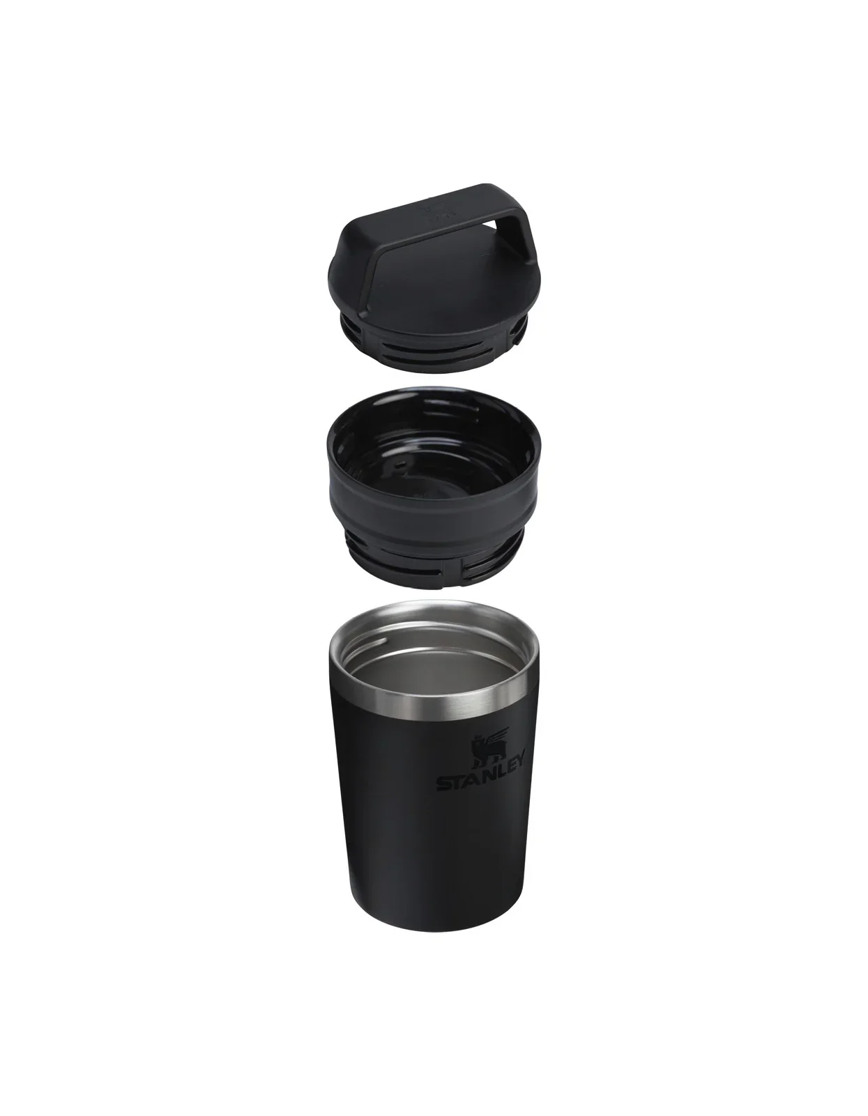 STANLEY THE CAFÉ-TO-GO TRAVEL MUG | 8 OZ Black - Image 3