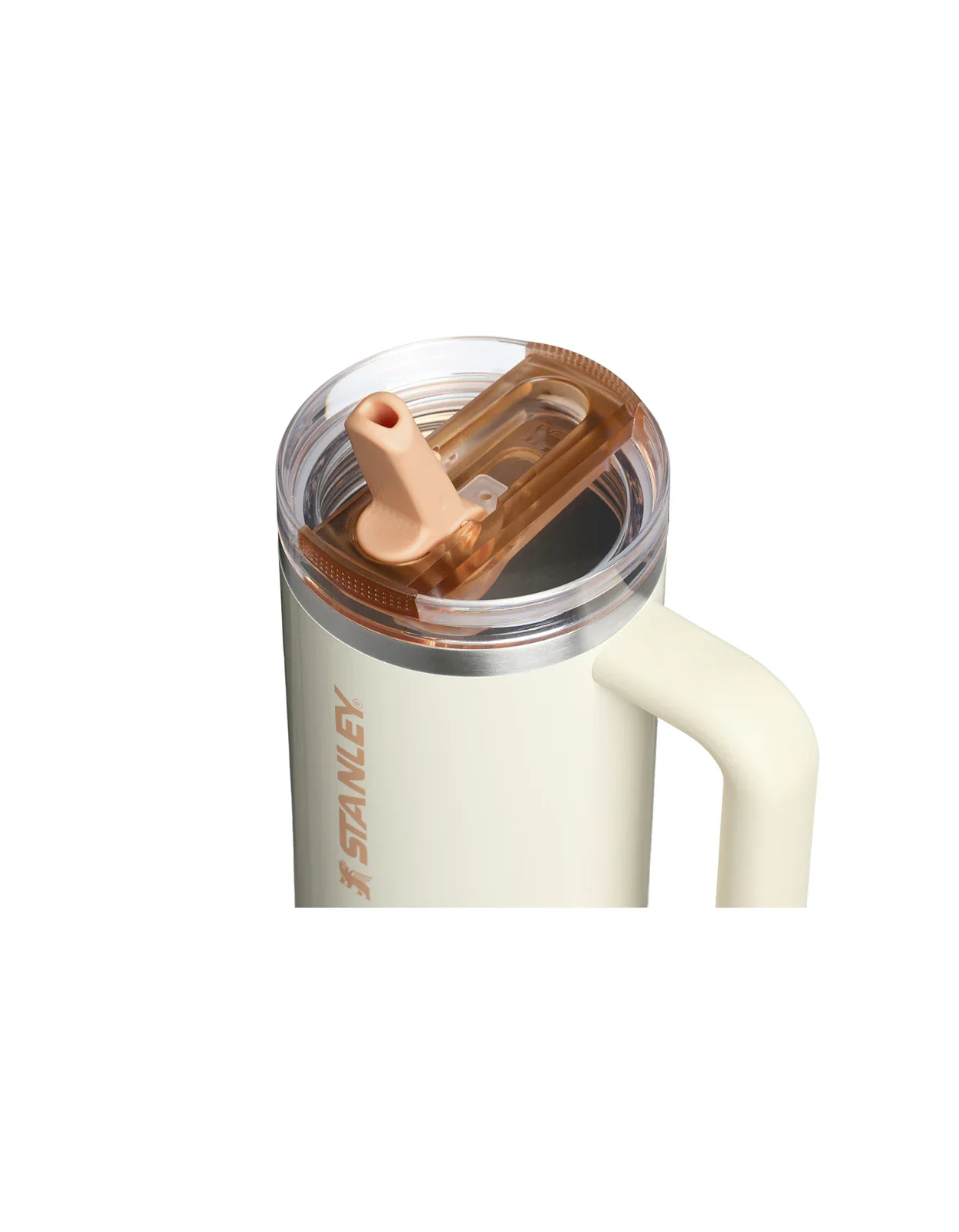 Stanley The Oasis Quencher ProTour Flip Straw Tumbler 30oz - Cream Apricot Gloss - Image 3