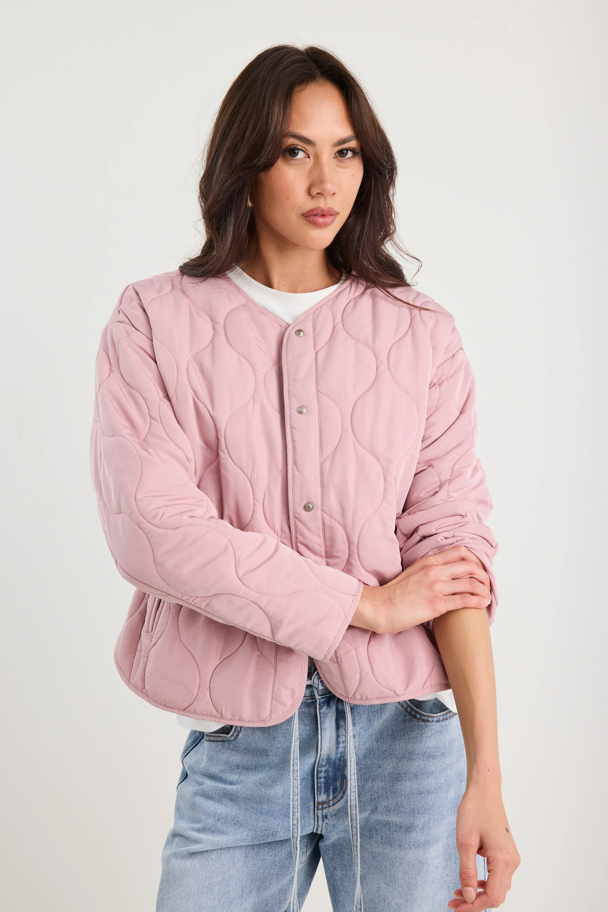 Stories Be Told x Hyde Exclusive Apex Jacket - Blush - Image 5