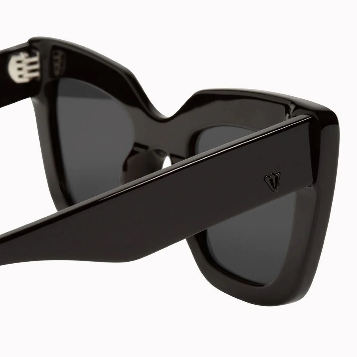 Valley Eyewear Brigada - Gloss Black/Black Lens - Image 5