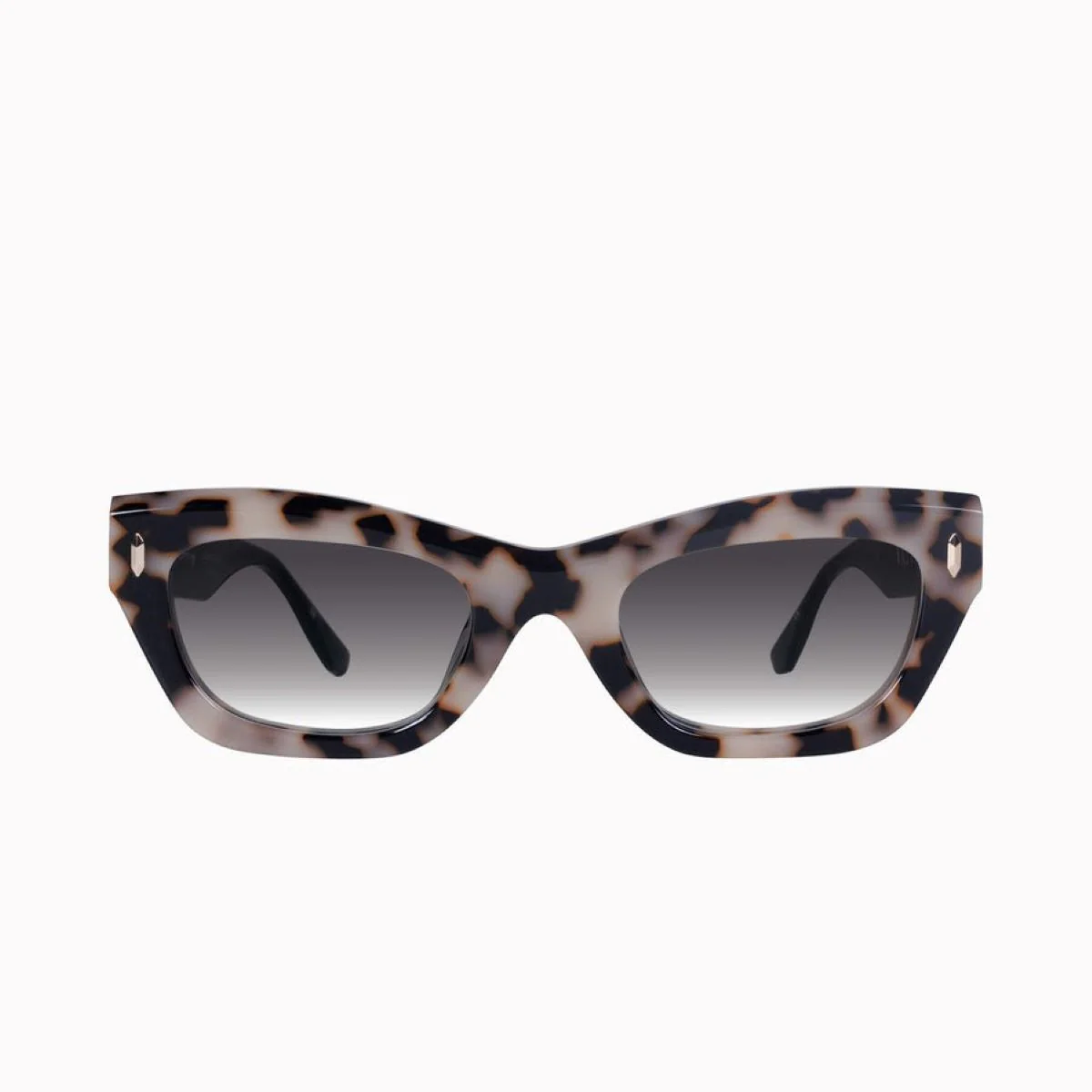 Valley Eyewear Delancey - Cookie Tort with Gold Metal / Black Gradient Lens