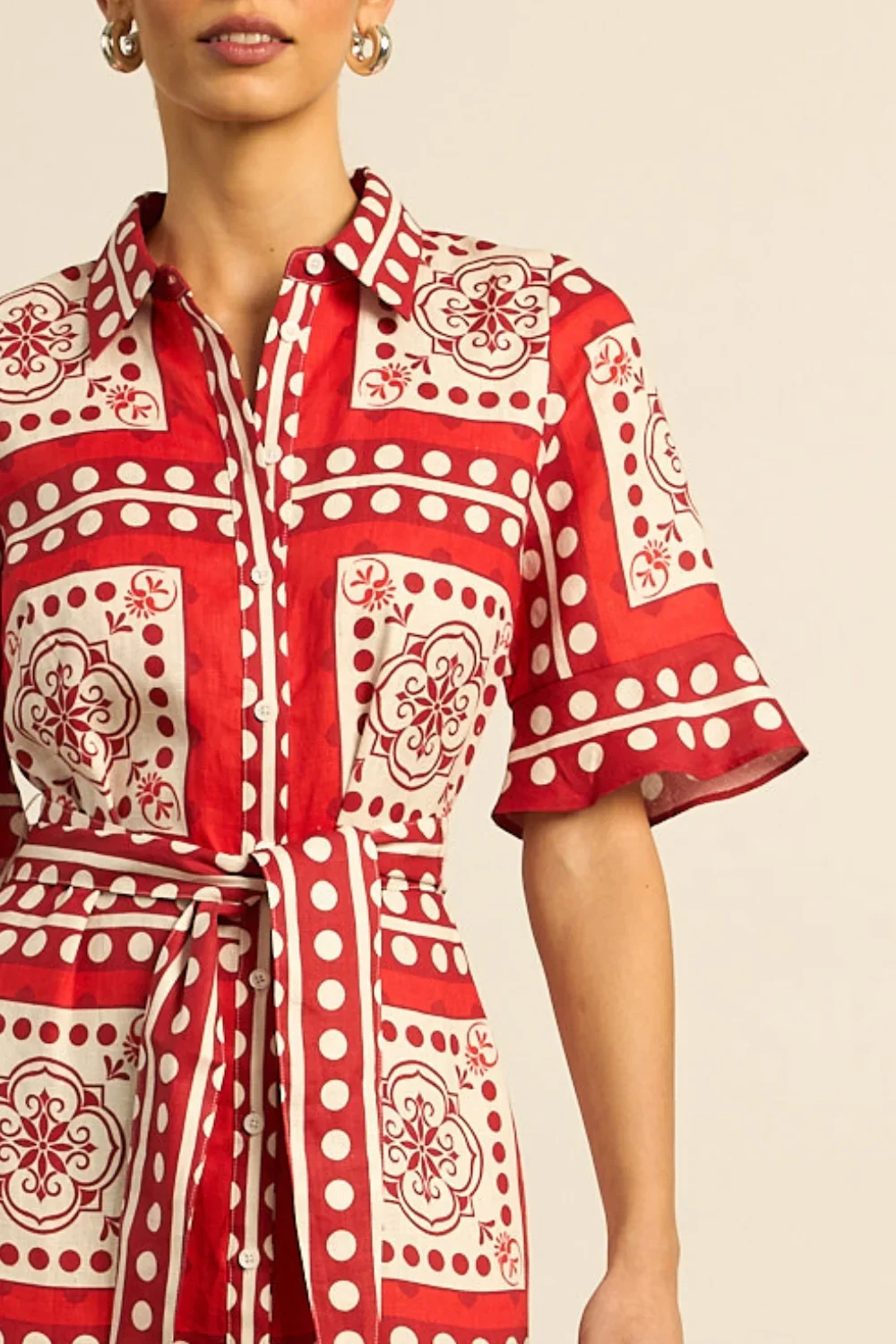 Zoe Kratzman Oasis Dress - Poppy Scarf - Image 4