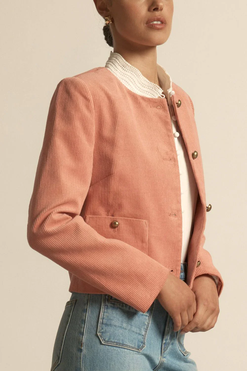 Zoe Kratzmann Sway Jacket - Camellia - Image 3